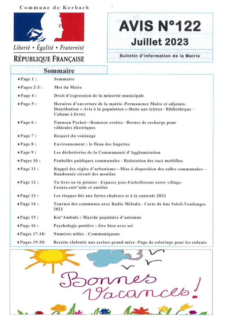 parution avis juillet 2023