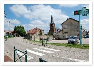 centre du village actuel